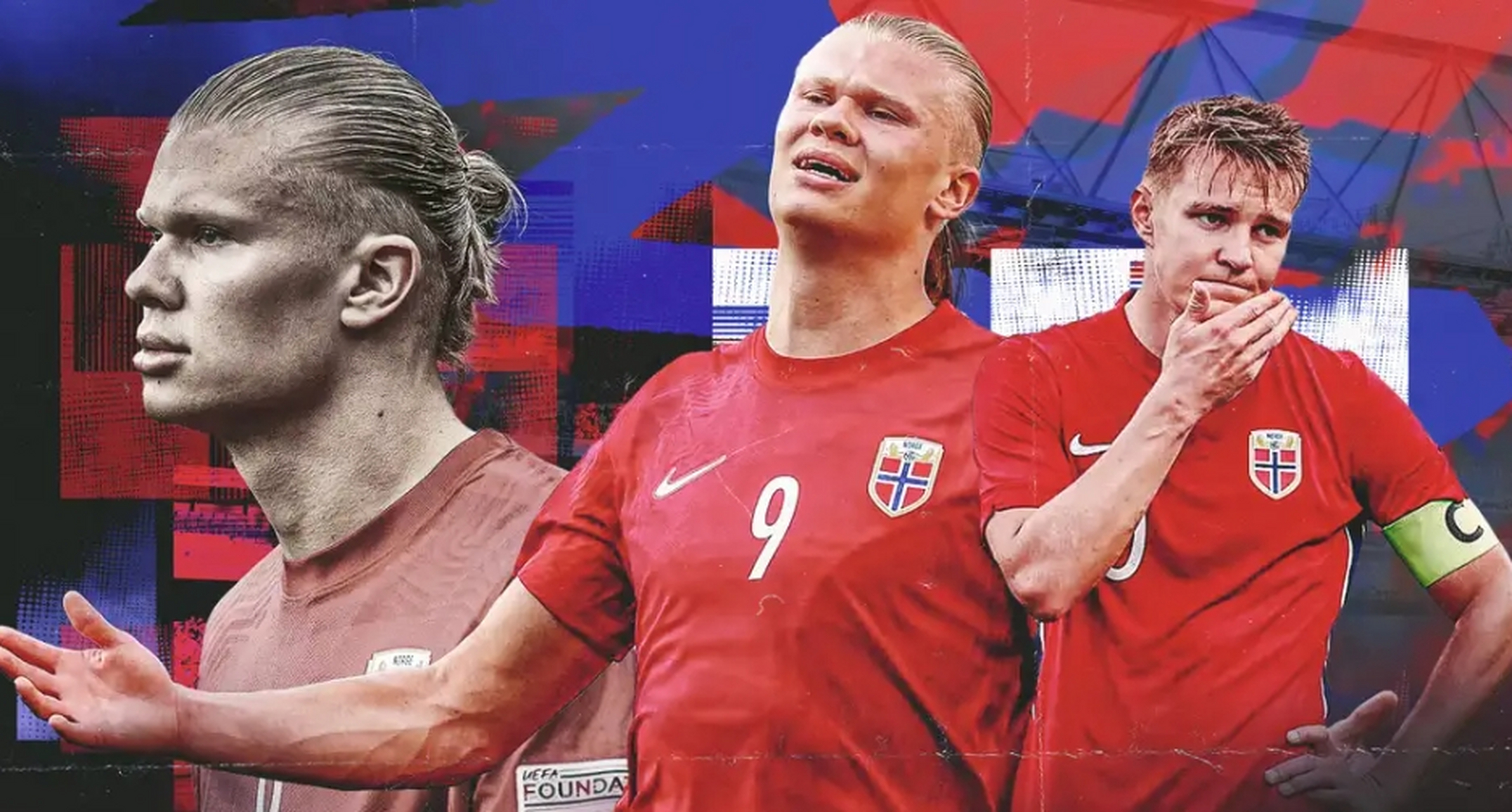 挪威队失利,哈兰德难掩失望 挪威队失利,哈兰德难掩失望